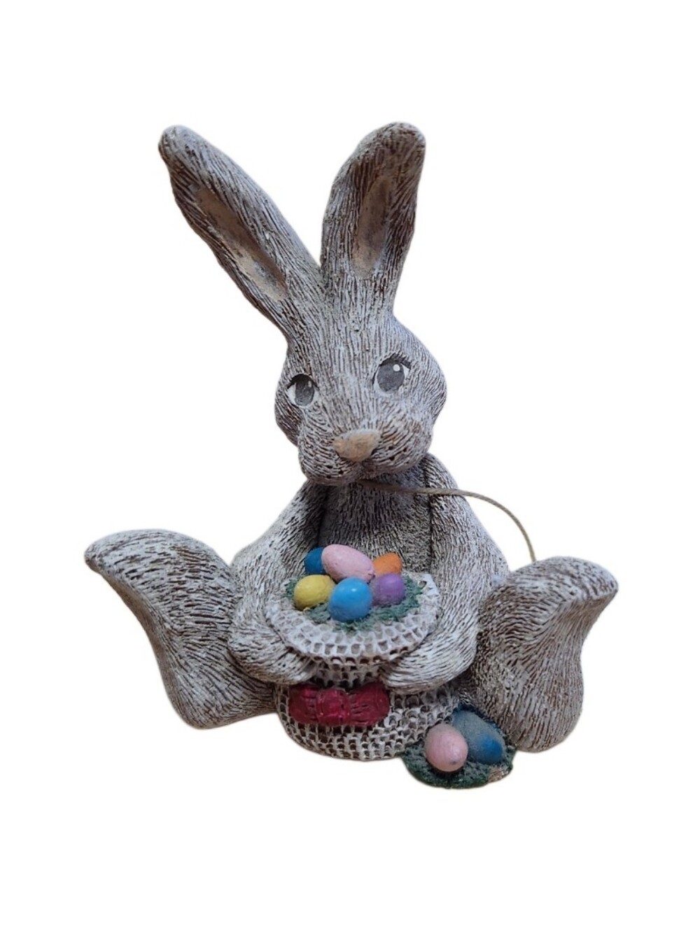 Vintage  Robin Rabbit Figurine By Gail Laura Calendar Rabbits Special Edition